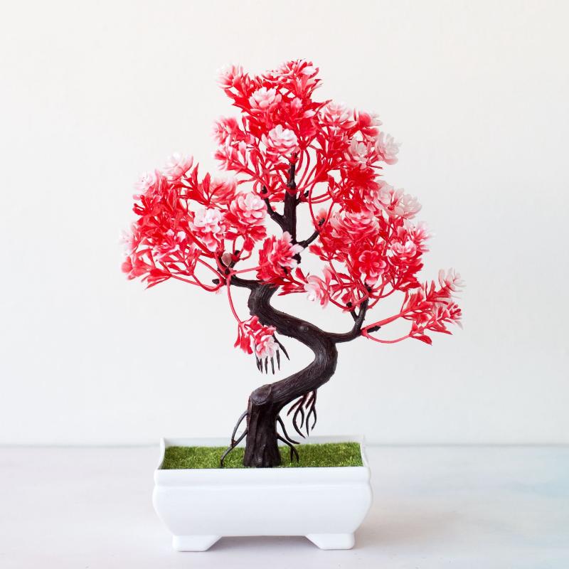 Tanaman Bonsai Buatan dalam Po - Bonsai Tree Zen Garden ulasan dan harga
