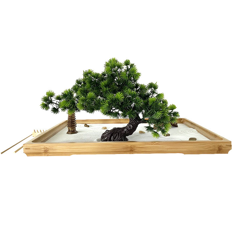 Taman Zen Jepang untuk Meja de - Bonsai Tree Zen Garden ulasan dan harga
